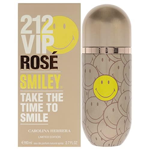 Carolina Herrera 212 VIP Rose Smiley For Women 2.7 oz EDP Spray