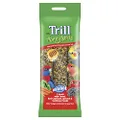 Trill Parrot Honey Sticks Bird Seed, 105g – Seeds Mixed with Pure Honey, Carrot, Red Capsicum, Spinach & Sunflower Seeds – Bird Food Treat for Parrots with Vitamins & Minerals.