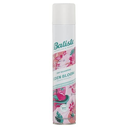 Batiste Eden Bloom Dry Shampoo - Blossom & Floral Scent - Quick Refresh for All Hair Types - Revitalises Oily Hair - Hair Care - Hair & Beauty Products - 350ml