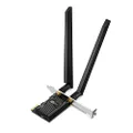 TP-Link AXE5400 Wi-Fi 6E Bluetooth 5.3 PCIe Adapter, Tri-Band, WPA3 Security, Two High-Gain Antennas, Gaming & Streaming, Low-Profile Bracket, Supports Windows 11/10 (Archer TXE72E)