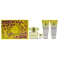 Versace Versace Yellow Diamond For Women 4 Pc Gift Set 3oz EDT Spray, 3.4oz Shower Gel, 3.4oz Body Lotion, 5ml EDT Spray (Mini)