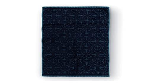 Pip Studio Tile de Pip Cotton Bath Towel, Dark Blue, 70 cm x 140 cm Size