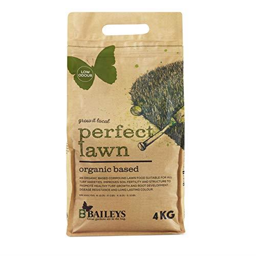 Professional 4kg Lawn Organic Based, 2 in 1 Complete Fertiliser and Soil Improver, For All Lawns, Covers 160sqm