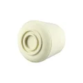 Romak 38447 External Fitted Round Chair Tip Rubber, 19 mm Diameter, White