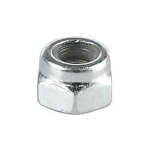 Romak 60715 Nylon Lock Nut, 3/16-Inch Diameter, Zinc Plated Box of 100