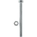 Romak FST088 Stainless Steel Hex Bolt and Nut 2 Pieces Pack, M8 Metric Thread Size x 100 mm Length