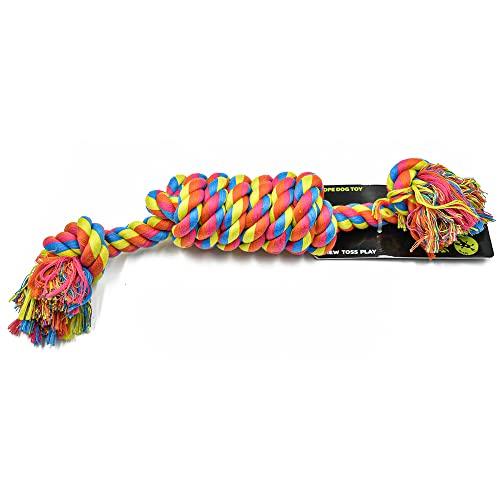 Scream Rope BONBON TUG Dog Toy 51cm