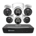 Swann 6K (12MP) Ultra HD Security System - 8 Channel NVR, 2TB HDD, 6 Cameras, Night Vision, Smart Alerts & Analytics, IP66 Weatherproof - Premium Surveillance Solution for Home & Business