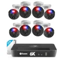 Swann Camera 12MP Ultra HD Security System - 16 Channel NVR, 2TB HDD, 8 Bullet Cameras, Night Vision, Smart Alerts, IP66 Weatherproof, 2-Way Audio - Premium Surveillance Solution for Home & Business