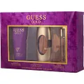 Guess Gold 3 Piece Gift Set for Women