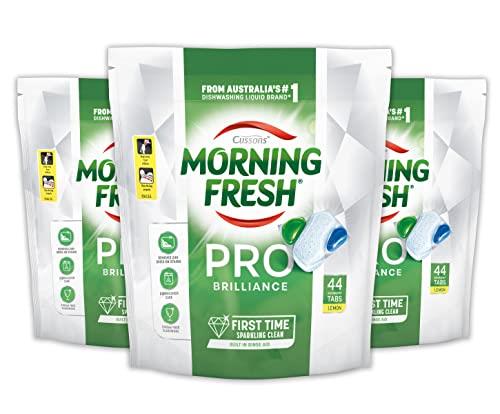 Morning Fresh Pro Brilliance Dishwasher 132 Tablets (44 pack x 3)