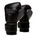 Everlast Powerlock2 Training Gloves, 10oz, Black/Grey