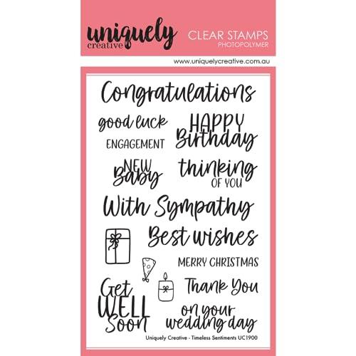 Uniquely Creative Timeless Sentiments Stamp
