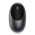 Satechi Mouse for MacBook Pro - M1 Wireless Bluetooth Mouse with Rechargeable Type-C Port - Bluetooth Mouse for Mac, Mac Mini, iMac Pro/iMac, iPad Pro M2, iPad Pro/Air M1 M2 & More (Space Gray)