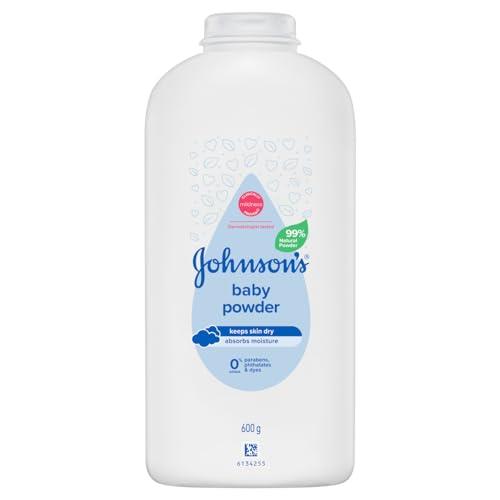 Johnson’s Baby Pure Cornstarch Moisture Absorbing Baby Powder 600g