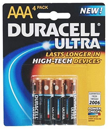 Duracell Ultra Alkaline AAA 4pk