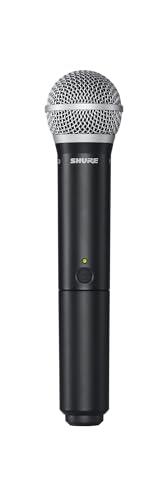 Shure BLX2/PG58 Wireless Handheld Microphone Transmitter with PG58 Capsule - Receiver Sold Separately (M17 = 662-686 MHz)
