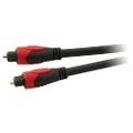 PRO2 LA0478 15M 6MM Toslink Optical Lead Digital Audio Optical Fiber Cable Cord Gold