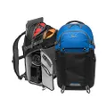 Lowepro LP37259-PWW Photo Active Outdoor Camera Backpack, QuickShelf Dividers, Fits 12 Inch Tablet/iPad/2L Hydration, for Mirrorless, Sony, Canon, Nikon, Lenses, Gimbal, Drone, DJI, Osmo, Blue/Black
