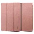 SPIGEN Urban Fit Case Designed for Apple iPad Air 5/4 (2022/2022) Urban Fit Fabric Flip Stand Cover - Rose Gold