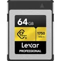 Lexar Professional Cf Express Type B Card, 64 GB Capacity