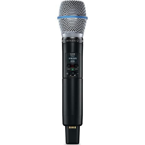 Shure SLXD2/B87A Wireless Handheld Microphone Transmitter with BETA 87A Capsule (Receiver Sold Separately) (L57 = 650-694 MHz)