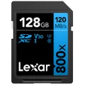 Lexar Professional 800X SDXC UHS-I SD Card, Capacity 128GB