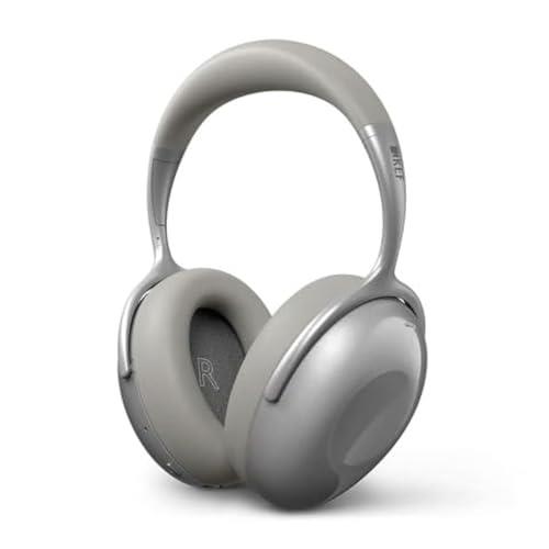 KEF Mu7 Noise Cancelling Over-Ear Wireless Headphones (Silver Grey)