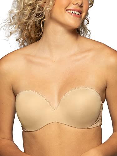 Lily of France Women's Gel Touch Strapless Push Up Bra 2111121, Barely Beige, 32A