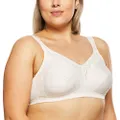 Hestia Women's Active Underwire Bra - White - Size 22C