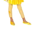 Rubie's Unisex Belle Footless Tights, Child, Multicoloured, Medium