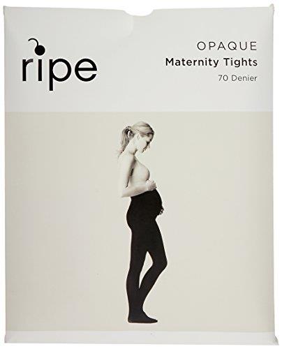 Ripe Maternity Women's Opaque Maternity Tights, Black (Black), L/XL