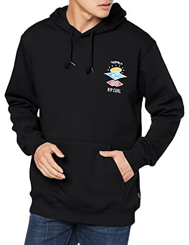 Rip Curl Men's Search Icon Hood, Large, Black