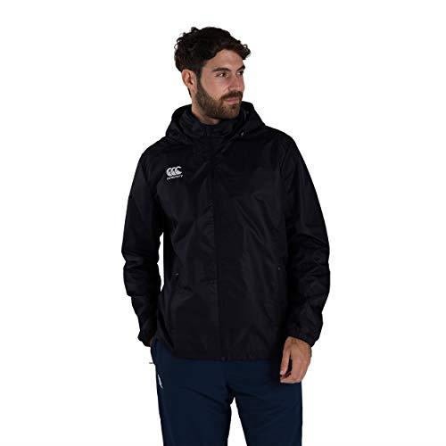Canterbury Men's Club Vaposhield Full Zip Rain Jacket, Black