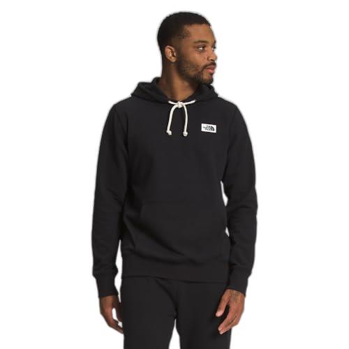 The North Face Men's Heritage Patch Pullover Hoodie, TNF Black, Medium