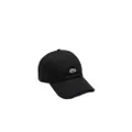 Lacoste Unisex Adult's Centre Croc Cotton Cap, Black, One Size