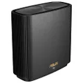 ASUS ZenWiFi XT9 WiFi 6 Mesh System - 1 Pack - Black - AX7800 Whole-Home Tri-Band Mesh WiFi 6 System