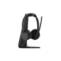 EPOS Impact 1061T ANC, Double-Sided Bluetooth Headset Additive Hybrid Active Noise Cancellation (ANC), Includes Contact