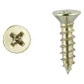 Romak 07211 Countersunk Head Phillips Drive Nickle Plated Timber Screw, 7G x 16 mm Size