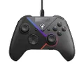 ASUS ROG Raikiri Wired PC Gaming Controller features with Programmable buttons, ESS DAC built in, Vibration Mode, RGB Aura lighting, ideal for gaming on PC, laptop or the next gen Xbox console