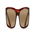 Maui Jim Unisex Full Rim Sunglasses, Tortoise/HCL Bronze, 65mm US