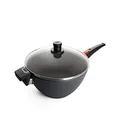Woll Diamond Lite Detach Handle Induct Wok 34cm With Lid Gift Boxed