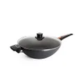 Woll Diamond Lite Detach Handle Induct Wok 34cm With Lid Gift Boxed
