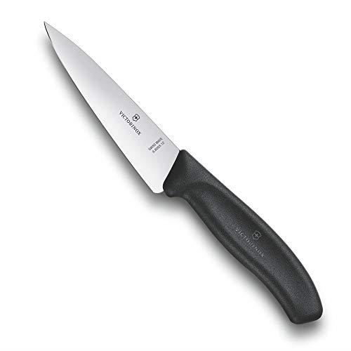 Victorinox Swiss Classic Wide Blade Carving Knife, Black, 6.8003.12B