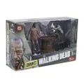 McFarlane Toys The Walking Dead - Morgan with Impaled Walker & Spike Trap Action Figure Set, 7-Inch Height