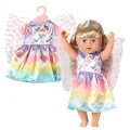 BABY born Fantasy Butterfly Outfit 829301 - Accessories for Dolls up to 43cm - Unicorn, Rainbow & Fairy Wings Design - Suitable for Kids from 3+