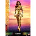 Hot Toys Wonder Woman: 1984 - Golden Armor Deluxe 1:6 Scale Action Figure, 12-Inch Height