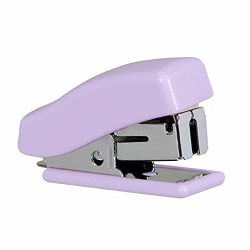 Marbig Mini Stapler with Staples, Pastel Purple