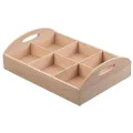 The Creative School Supply Company Wooden Tray with Compartments
