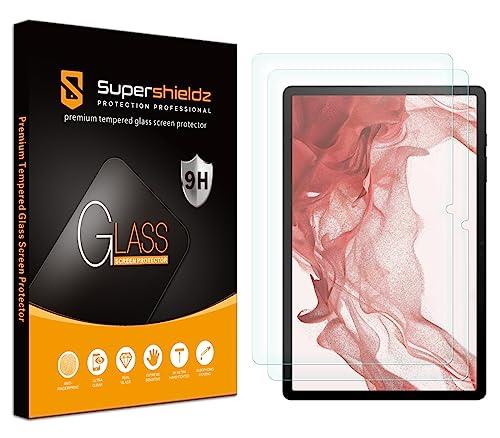 (2 Pack) Supershieldz Designed for Samsung Galaxy Tab S9 / S9 FE (11 inch) Screen Protector, 0.32mm, (Tempered Glass) Anti Scratch, Bubble Free